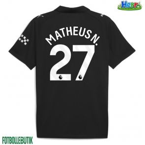 Manchester City Matheus Nunes #27 Bortatröja 2025-26 Kortärmad